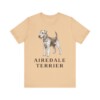Airedale Terrier Lover Shirt, Vintage Dog Sketch Tee, Dog Lover Gift