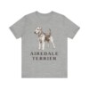 Airedale Terrier Lover Shirt, Vintage Dog Sketch Tee, Dog Lover Gift