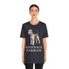 Airedale Terrier Lover Shirt, Vintage Dog Sketch Tee, Dog Lover Gift