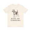 Airedale Terrier Humor Shirt, Vintage Dog Sketch Tee, Dog Humor Gift