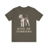 Airedale Terrier Humor Shirt, Vintage Dog Sketch Tee, Dog Humor Gift