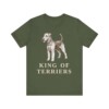Airedale Terrier Humor Shirt, Vintage Dog Sketch Tee, Dog Humor Gift