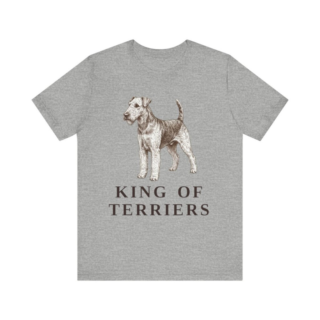 Airedale Terrier Humor Shirt, Vintage Dog Sketch Tee, Dog Humor Gift
