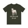 Akbash Dad Shirt, Vintage Dog Sketch Tee, Dog Dad Gift