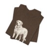 Akbash Dad Shirt, Vintage Dog Sketch Tee, Dog Dad Gift
