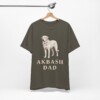 Akbash Dad Shirt, Vintage Dog Sketch Tee, Dog Dad Gift