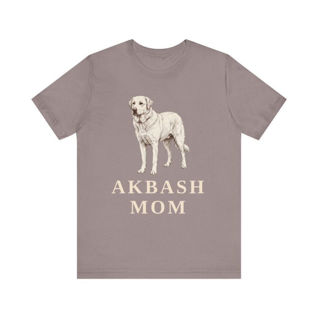 Akbash Mom Shirt, Vintage Dog Sketch Tee, Dog Mom Gift