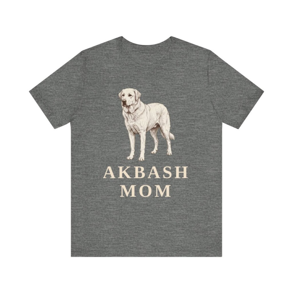 Akbash Mom Shirt, Vintage Dog Sketch Tee, Dog Mom Gift
