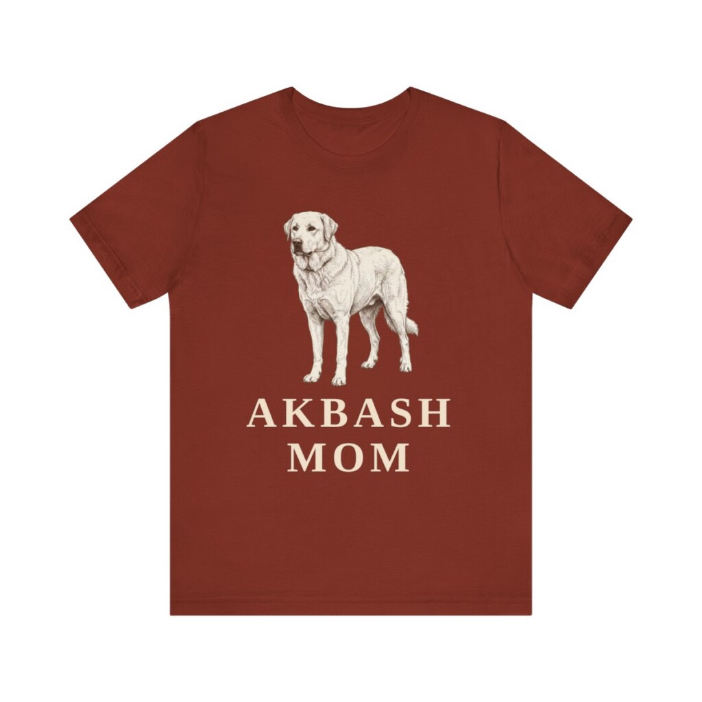 Akbash Mom Shirt, Vintage Dog Sketch Tee, Dog Mom Gift