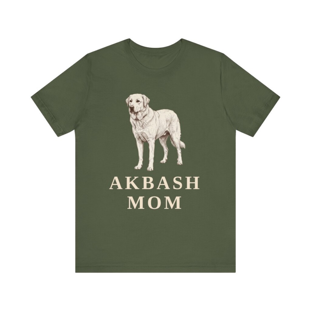 Akbash Mom Shirt, Vintage Dog Sketch Tee, Dog Mom Gift