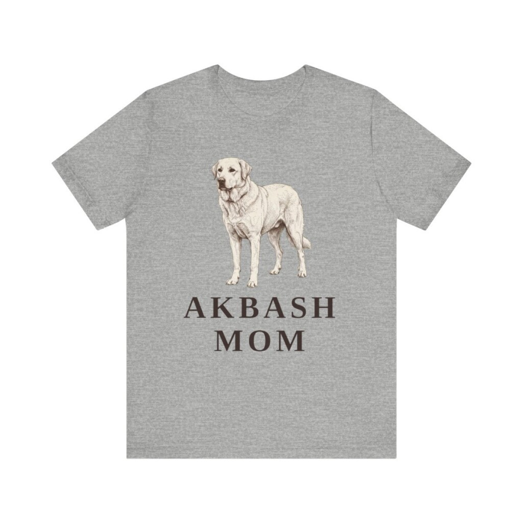 Akbash Mom Shirt, Vintage Dog Sketch Tee, Dog Mom Gift