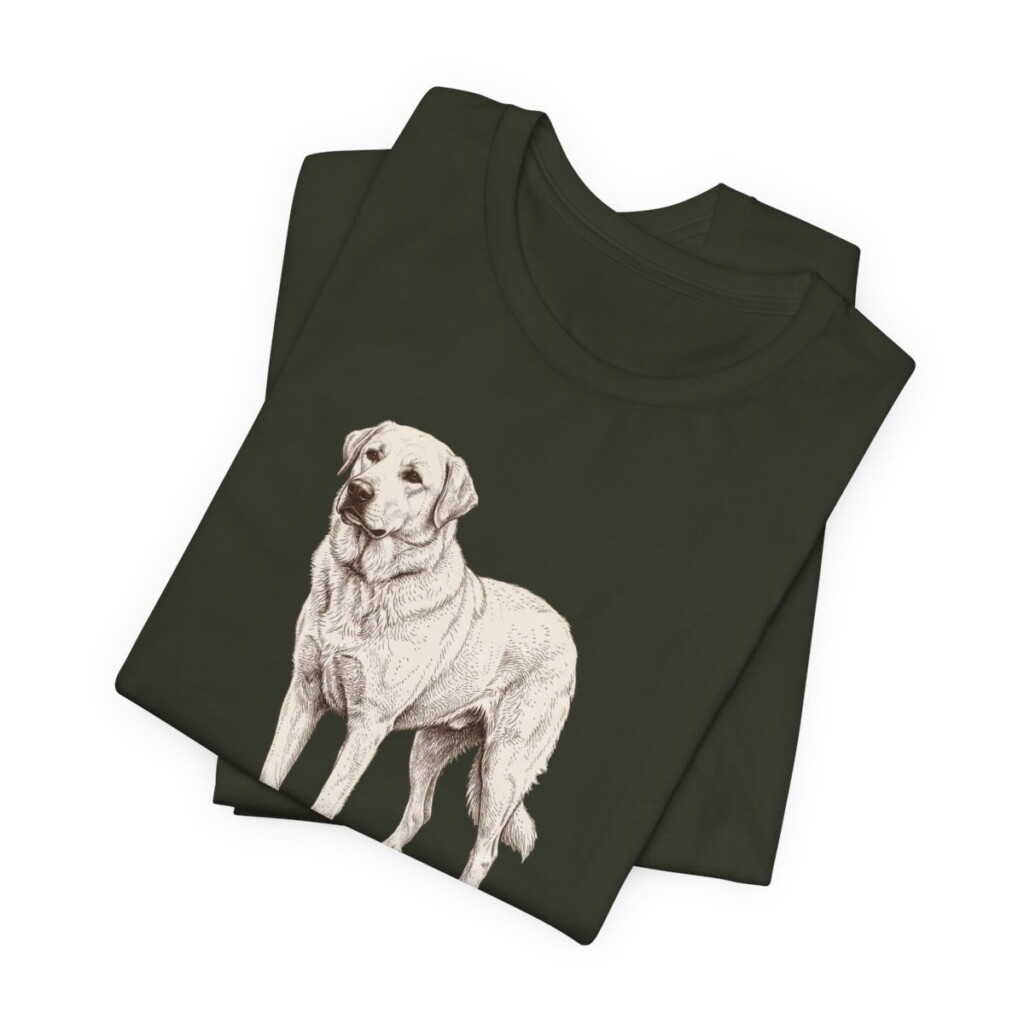 Akbash Mom Shirt, Vintage Dog Sketch Tee, Dog Mom Gift