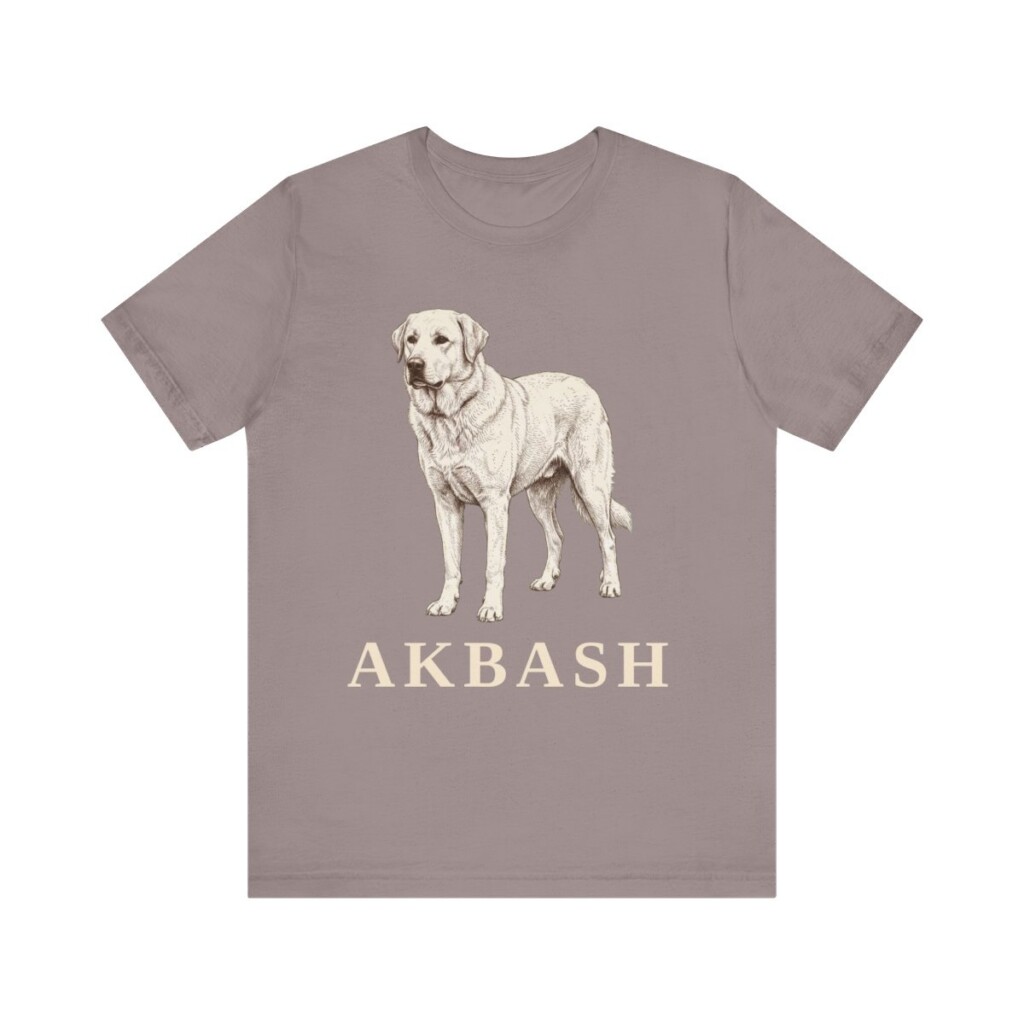 Akbash Lover Shirt, Vintage Dog Sketch Tee, Dog Lover Gift