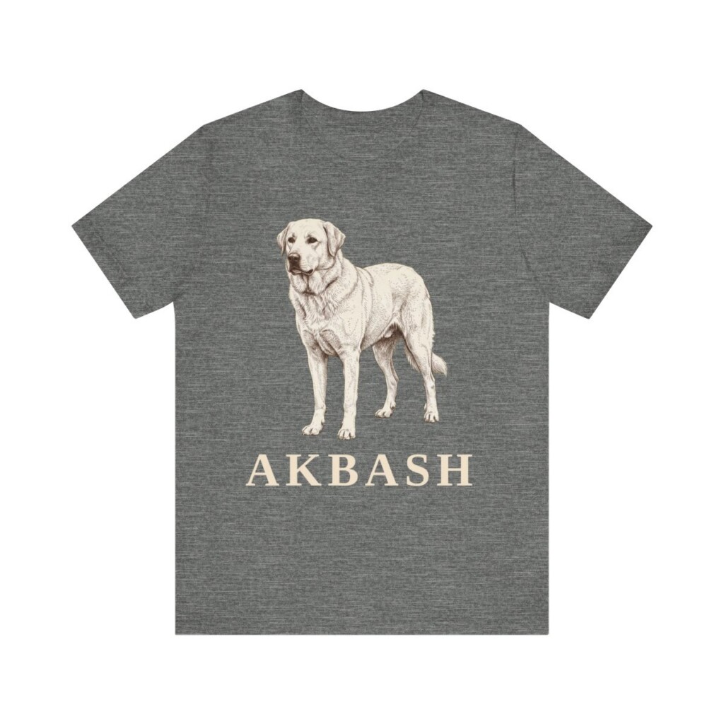 Akbash Lover Shirt, Vintage Dog Sketch Tee, Dog Lover Gift