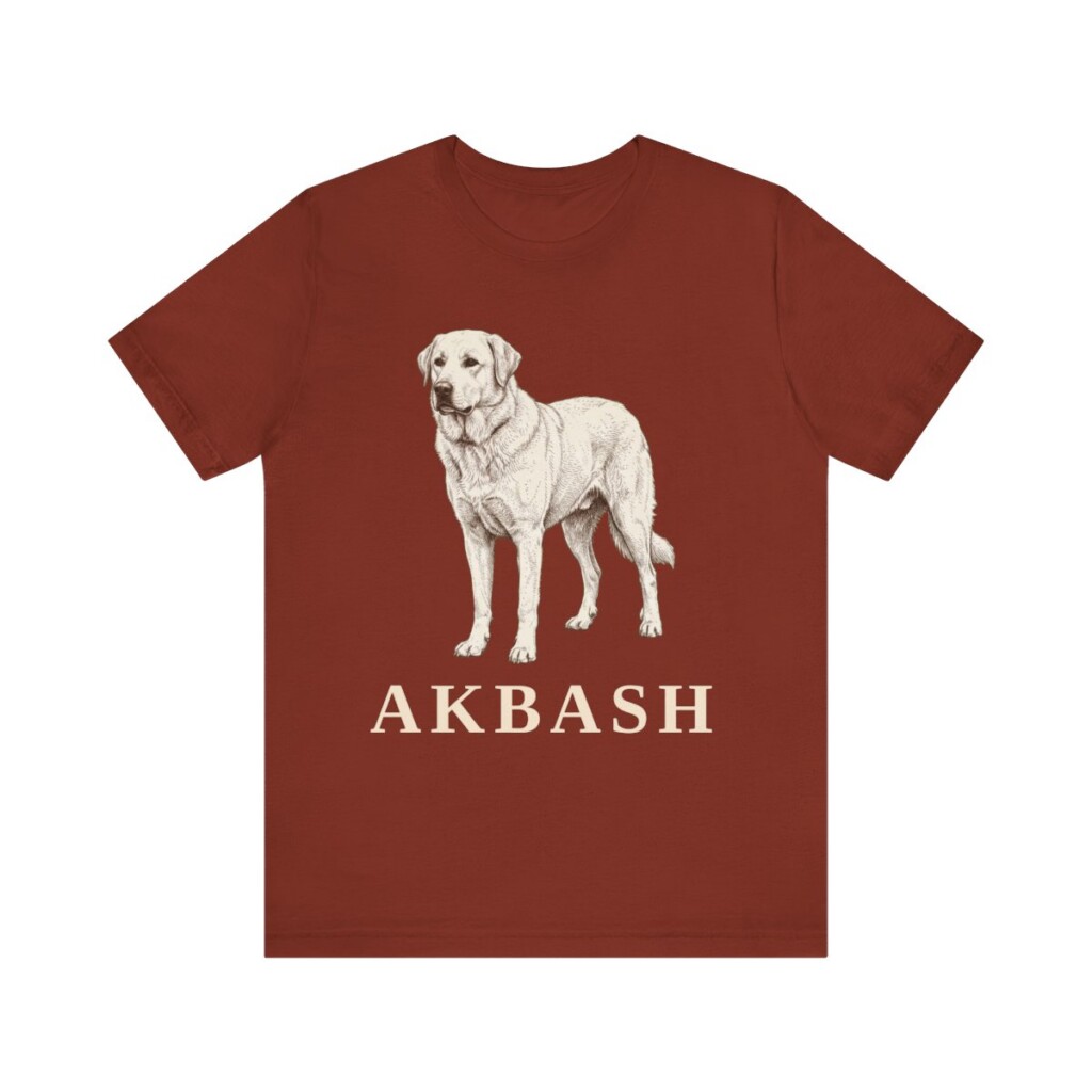 Akbash Lover Shirt, Vintage Dog Sketch Tee, Dog Lover Gift