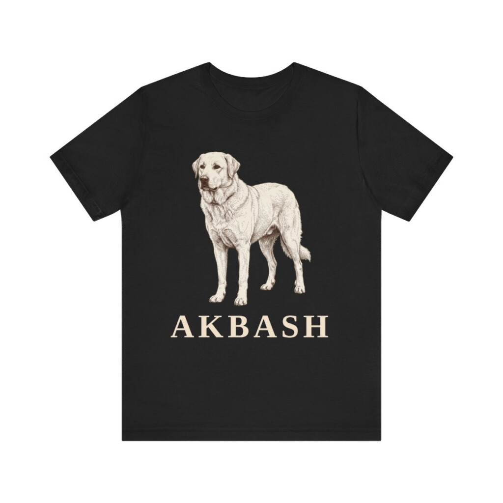 Akbash Lover Shirt, Vintage Dog Sketch Tee, Dog Lover Gift