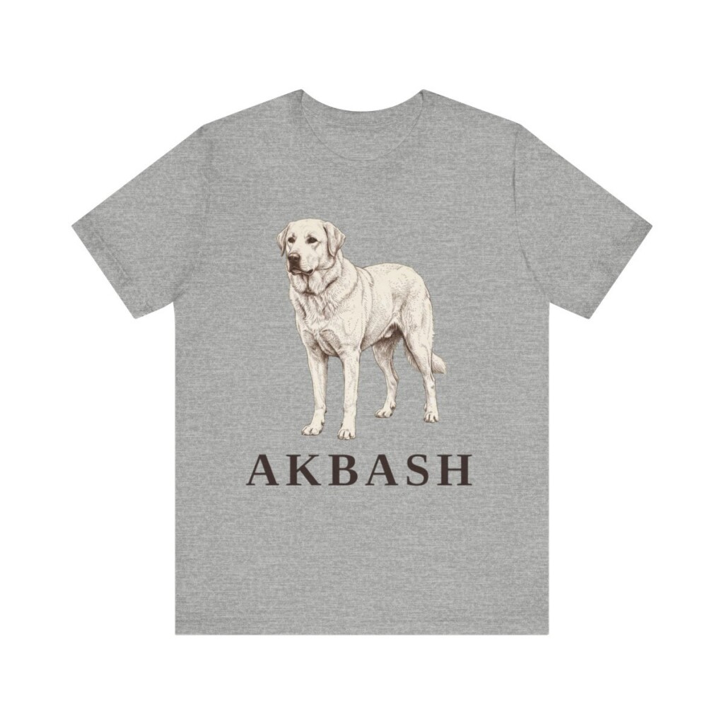 Akbash Lover Shirt, Vintage Dog Sketch Tee, Dog Lover Gift