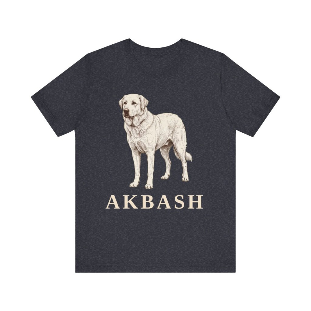 Akbash Lover Shirt, Vintage Dog Sketch Tee, Dog Lover Gift