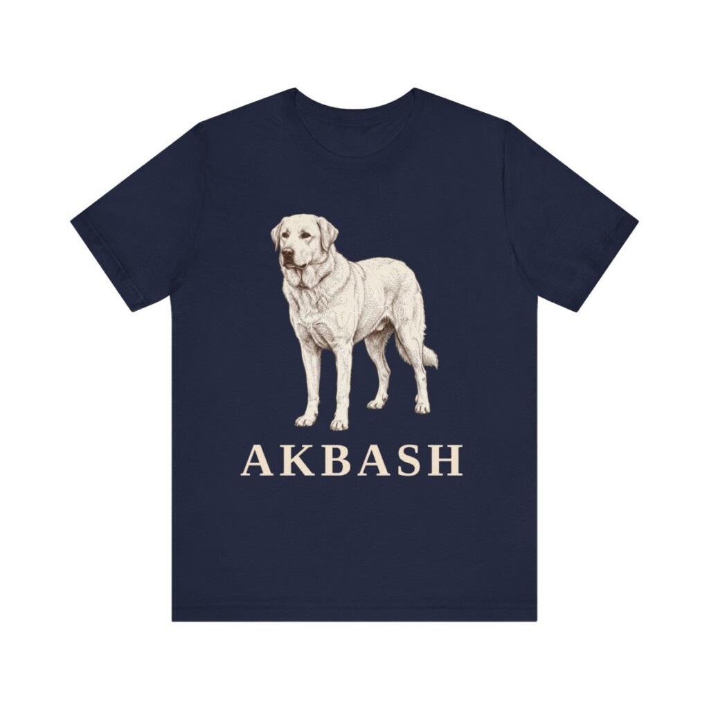 Akbash Lover Shirt, Vintage Dog Sketch Tee, Dog Lover Gift