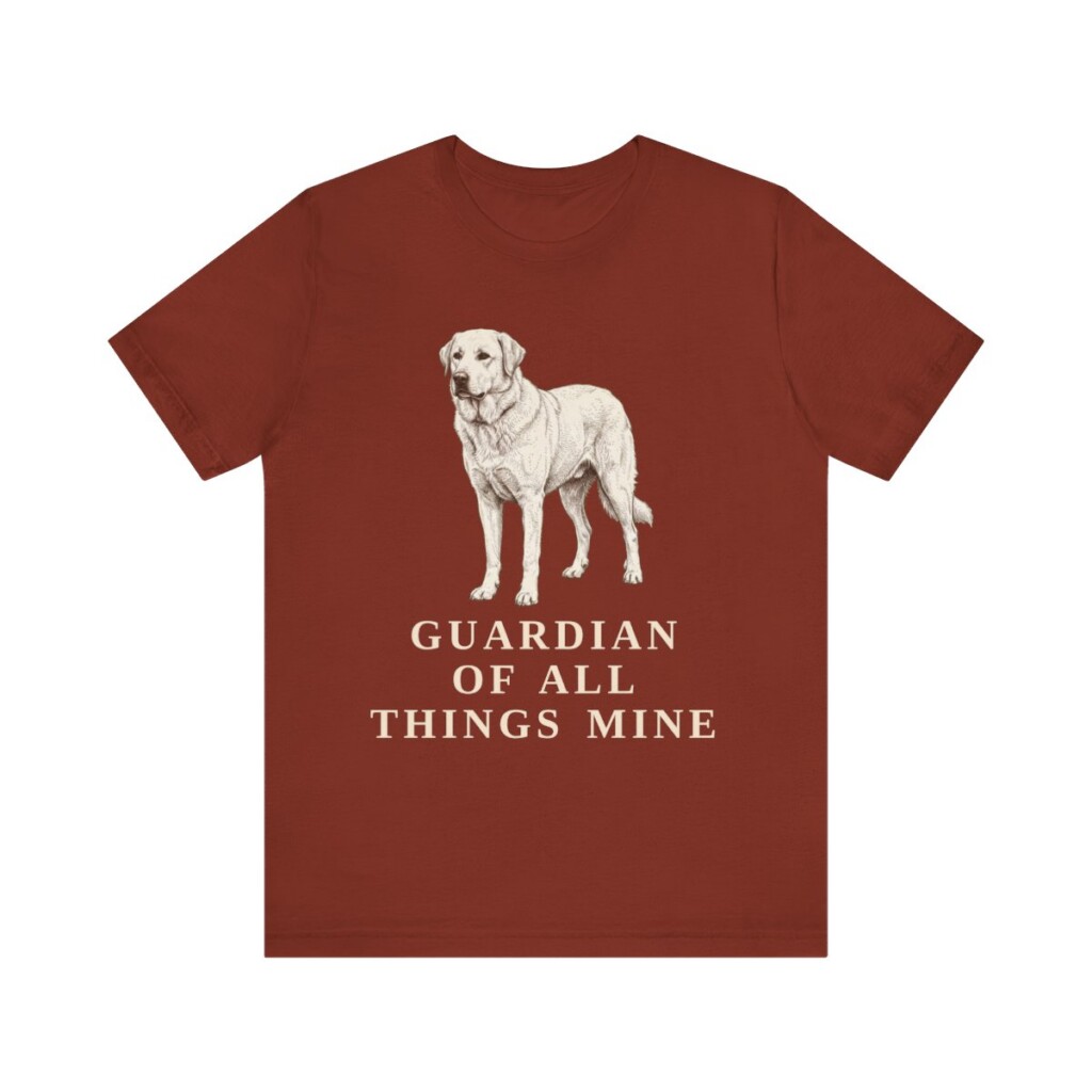 Akbash Humor Shirt, Vintage Dog Sketch Tee, Dog Humor Gift