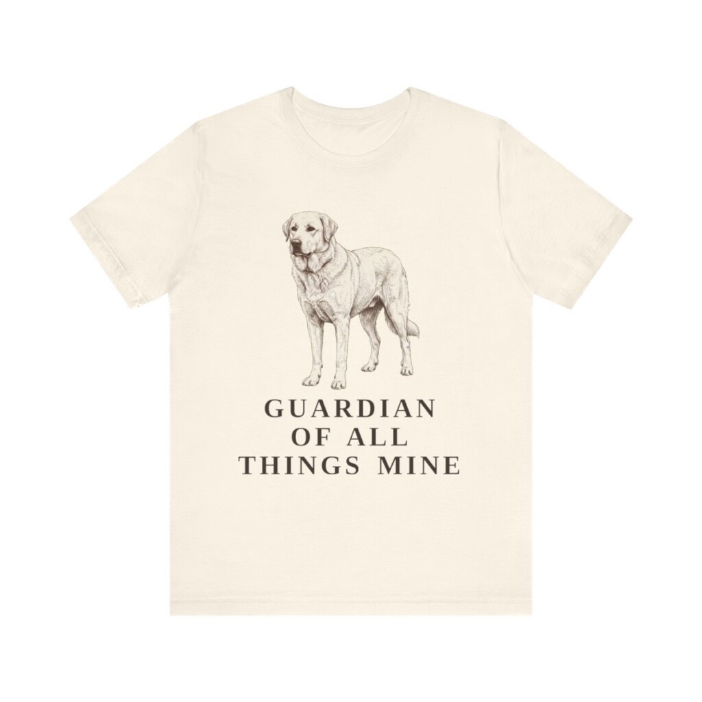 Akbash Humor Shirt, Vintage Dog Sketch Tee, Dog Humor Gift