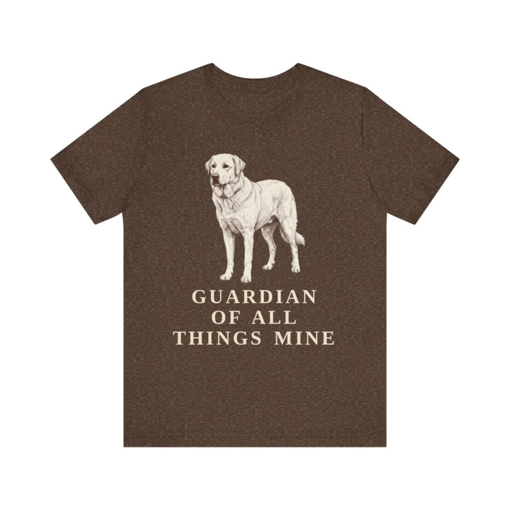 Akbash Humor Shirt, Vintage Dog Sketch Tee, Dog Humor Gift