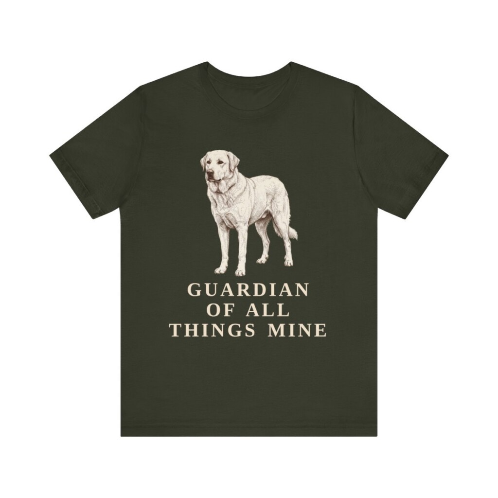 Akbash Humor Shirt, Vintage Dog Sketch Tee, Dog Humor Gift