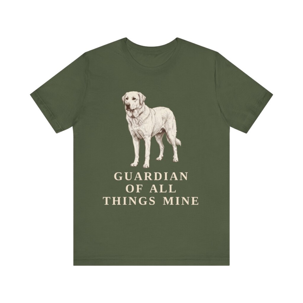 Akbash Humor Shirt, Vintage Dog Sketch Tee, Dog Humor Gift