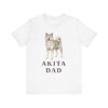 Akita Dad Shirt, Vintage Dog Sketch Tee, Dog Dad Gift Akita Dad Shirt, Vintage Dog Sketch Tee, Dog Dad Gift