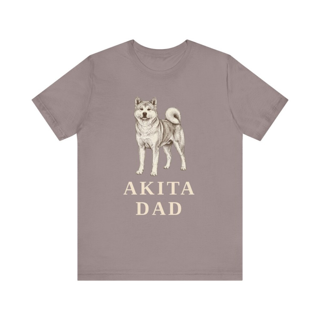 Akita Dad Shirt, Vintage Dog Sketch Tee, Dog Dad Gift Akita Dad Shirt, Vintage Dog Sketch Tee, Dog Dad Gift