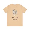 Akita Dad Shirt, Vintage Dog Sketch Tee, Dog Dad Gift Akita Dad Shirt, Vintage Dog Sketch Tee, Dog Dad Gift
