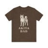 Akita Dad Shirt, Vintage Dog Sketch Tee, Dog Dad Gift Akita Dad Shirt, Vintage Dog Sketch Tee, Dog Dad Gift