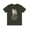 Akita Dad Shirt, Vintage Dog Sketch Tee, Dog Dad Gift Akita Dad Shirt, Vintage Dog Sketch Tee, Dog Dad Gift