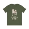 Akita Dad Shirt, Vintage Dog Sketch Tee, Dog Dad Gift Akita Dad Shirt, Vintage Dog Sketch Tee, Dog Dad Gift