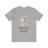 Akita Dad Shirt, Vintage Dog Sketch Tee, Dog Dad Gift Akita Dad Shirt, Vintage Dog Sketch Tee, Dog Dad Gift