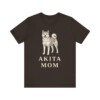 Akita Mom Shirt, Vintage Dog Sketch Tee, Dog Mom Gift