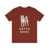 Akita Mom Shirt, Vintage Dog Sketch Tee, Dog Mom Gift
