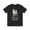 Akita Mom Shirt, Vintage Dog Sketch Tee, Dog Mom Gift