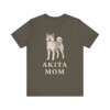 Akita Mom Shirt, Vintage Dog Sketch Tee, Dog Mom Gift