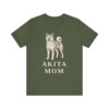 Akita Mom Shirt, Vintage Dog Sketch Tee, Dog Mom Gift