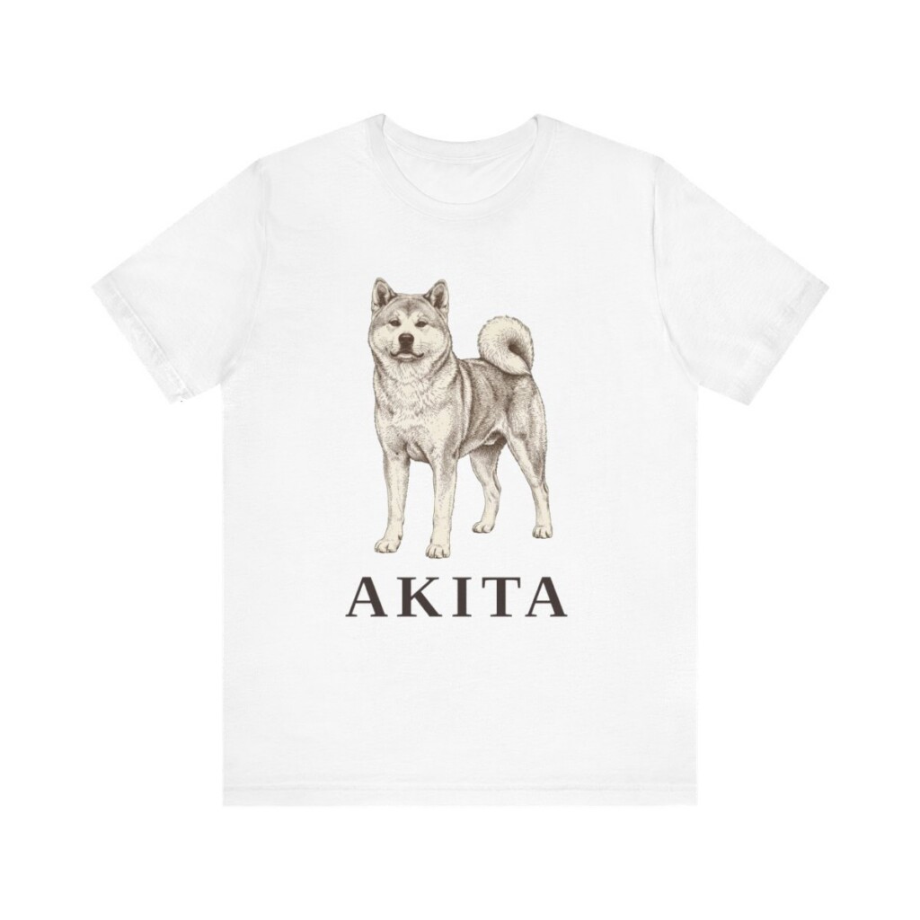 Akita Lover Shirt, Vintage Dog Sketch Tee, Dog Lover Gift Akita Lover Shirt, Vintage Dog Sketch Tee, Dog Lover Gift