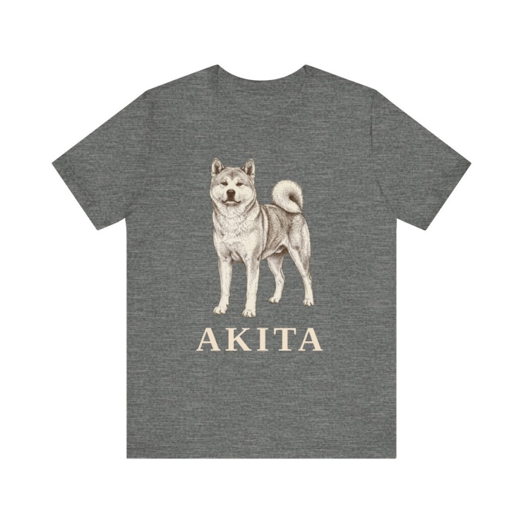 Akita Lover Shirt, Vintage Dog Sketch Tee, Dog Lover Gift Akita Lover Shirt, Vintage Dog Sketch Tee, Dog Lover Gift