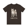 Akita Lover Shirt, Vintage Dog Sketch Tee, Dog Lover Gift Akita Lover Shirt, Vintage Dog Sketch Tee, Dog Lover Gift