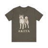Akita Lover Shirt, Vintage Dog Sketch Tee, Dog Lover Gift Akita Lover Shirt, Vintage Dog Sketch Tee, Dog Lover Gift