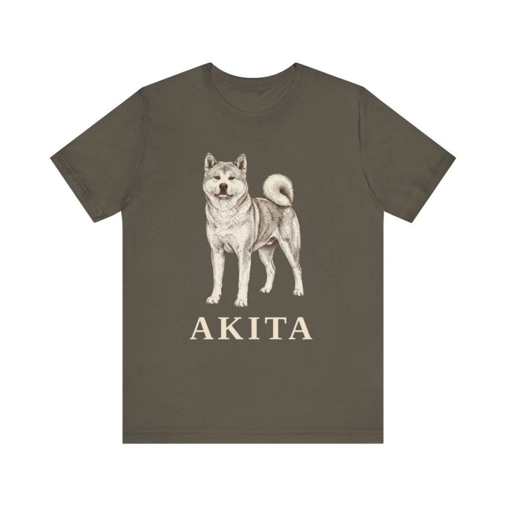 Akita Lover Shirt, Vintage Dog Sketch Tee, Dog Lover Gift Akita Lover Shirt, Vintage Dog Sketch Tee, Dog Lover Gift