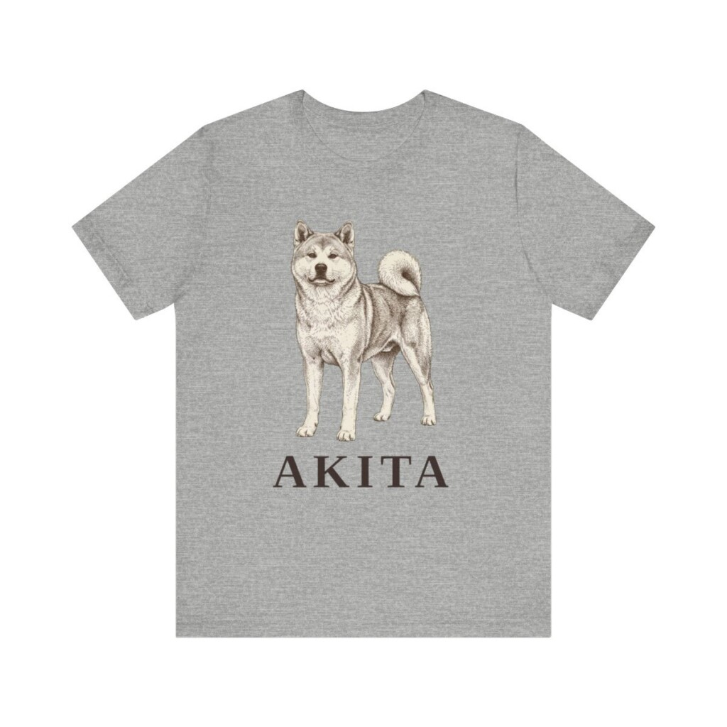 Akita Lover Shirt, Vintage Dog Sketch Tee, Dog Lover Gift Akita Lover Shirt, Vintage Dog Sketch Tee, Dog Lover Gift