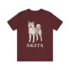 Akita Lover Shirt, Vintage Dog Sketch Tee, Dog Lover Gift Akita Lover Shirt, Vintage Dog Sketch Tee, Dog Lover Gift