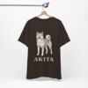 Akita Lover Shirt, Vintage Dog Sketch Tee, Dog Lover Gift Akita Lover Shirt, Vintage Dog Sketch Tee, Dog Lover Gift