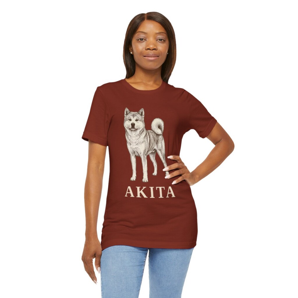 Akita Lover Shirt, Vintage Dog Sketch Tee, Dog Lover Gift Akita Lover Shirt, Vintage Dog Sketch Tee, Dog Lover Gift