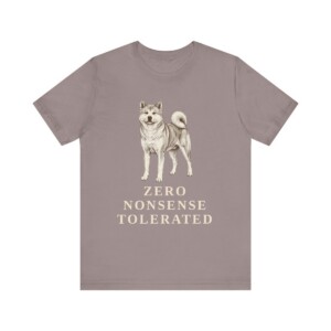 Akita Humor Shirt, Vintage Dog Sketch Tee, Dog Humor Gift